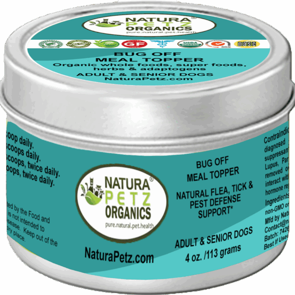 Bug Off Natural Defense Meal Topper* Flea, Tick & Pest Defense For Dogs, Cats & Horses*