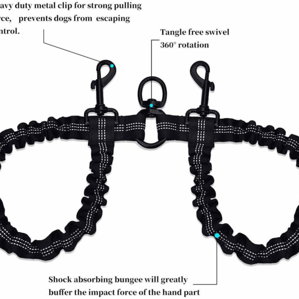 Dual Bungee Leash Add-On