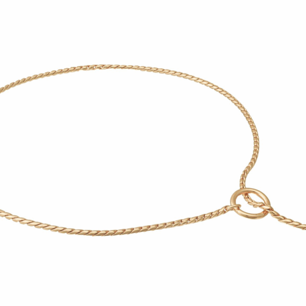 Slip Snake Show Chain Collar (28 in x 3.0mm)