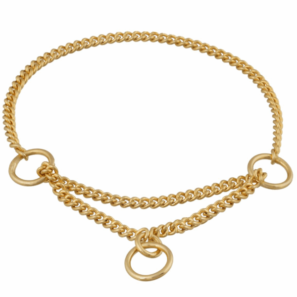 Martingale Show Chain Collar (14in x 1.4 mm)