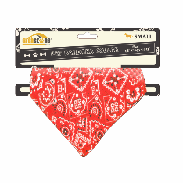 Western Themed Pet Bandana Collars