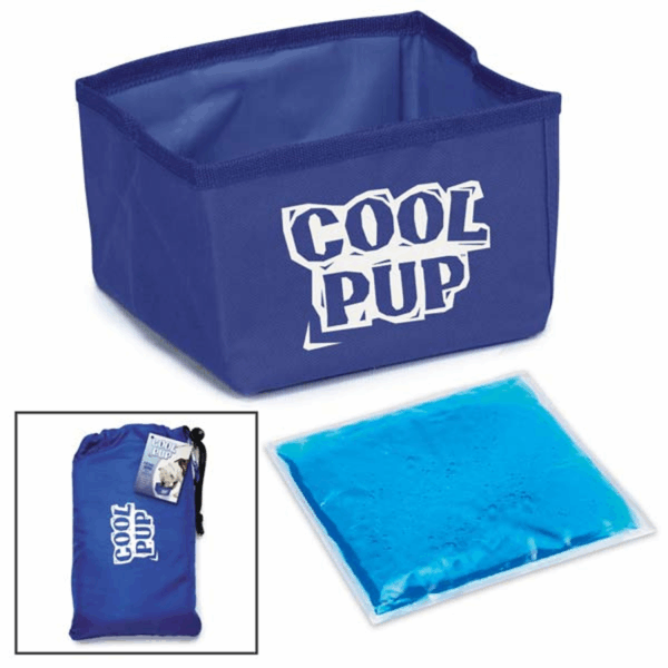 Cool Pup Portable Bowl Blu