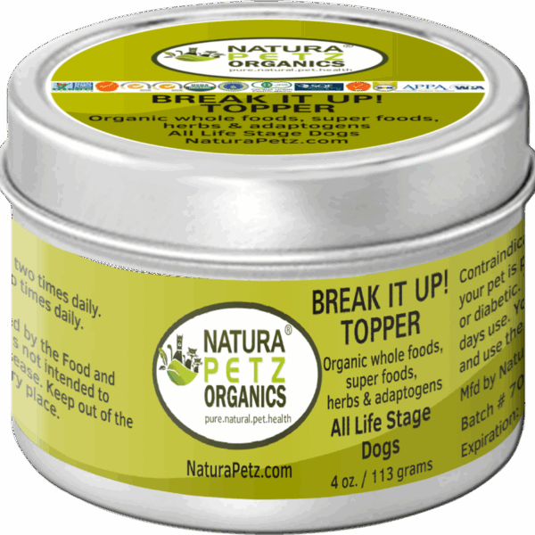 Break It Up! Meal Topper Stone Breakder Stone Eliminator* For Dogs And Cats - Flavored Meal Topper For Stones*