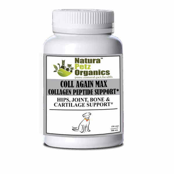 Coll Again Max Collagen Peptide Support Capsules* Hips, Joint, Bone & Cartilage Support* Dogs & Cats*
