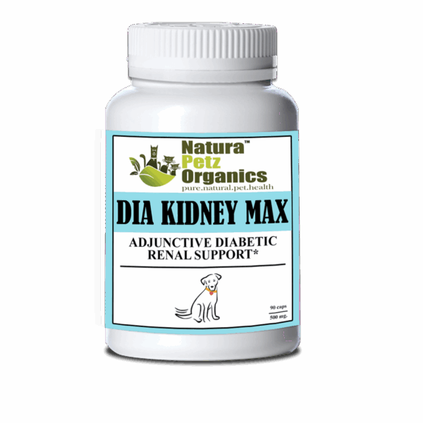 Dia Kidney Max Capsules* Adjunctive Diabetic Renal Support* Dogs And Cats