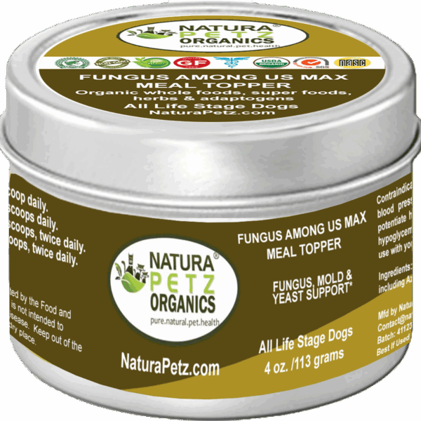 Fungus Among Us Max Meal Topper - Fungus,  Mold & Yeast Support* Dogs Cats
