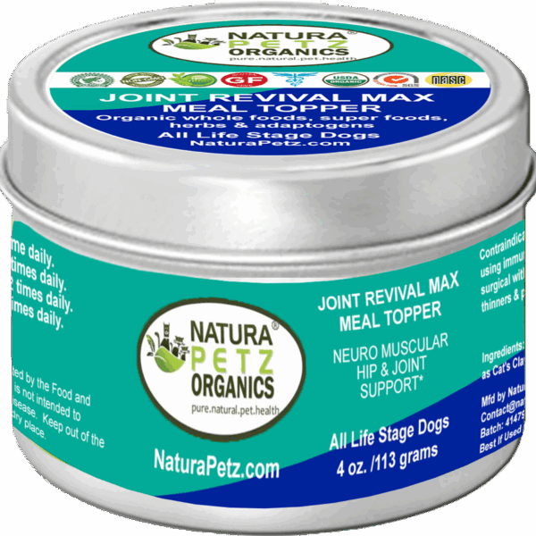 Joint Revival Max Master Blend Meal Topper* Neuro Muscular Hip & Joint Support* Master Blend For Dogs & Cats*