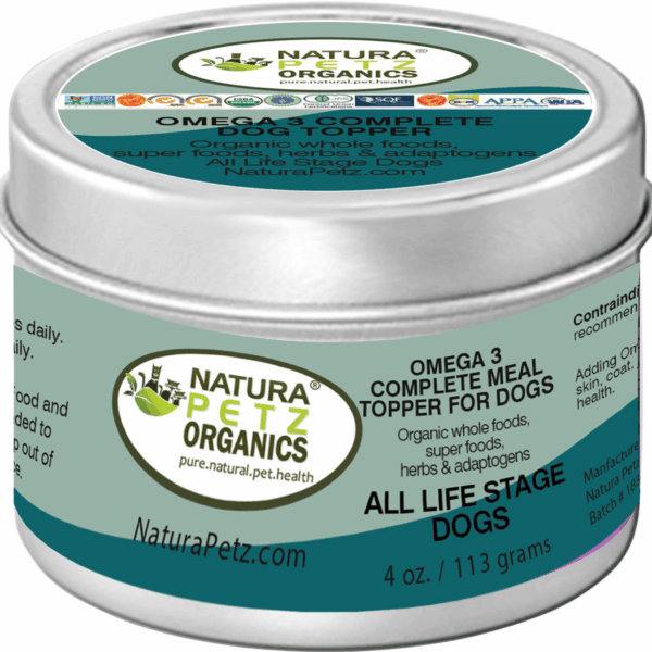 Omega 3 & 6 Complete Meal Topper For Dogs & Cats*  - Nutritional Omega 3 Meal Topper For Dogs & Cats*