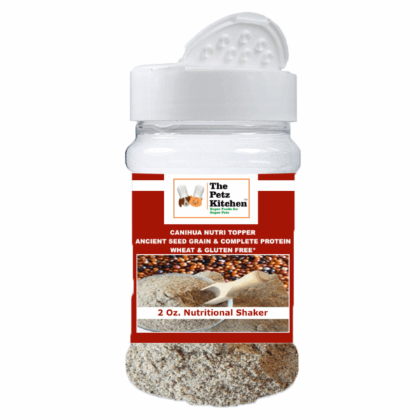 Canihua Flour - Organic Ancient Seed Grain - Complete Protein - Wheat & Gluten Free* The Petz Kitchen Dog & Cat Super Foods*