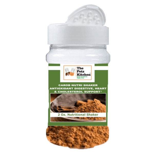 Carob Antioxidant Digestive & Cardiovascular Support* The Petz Kitchen - Organic Raw & Human Grade Ingredients For Home Prepared Meals & Treats
