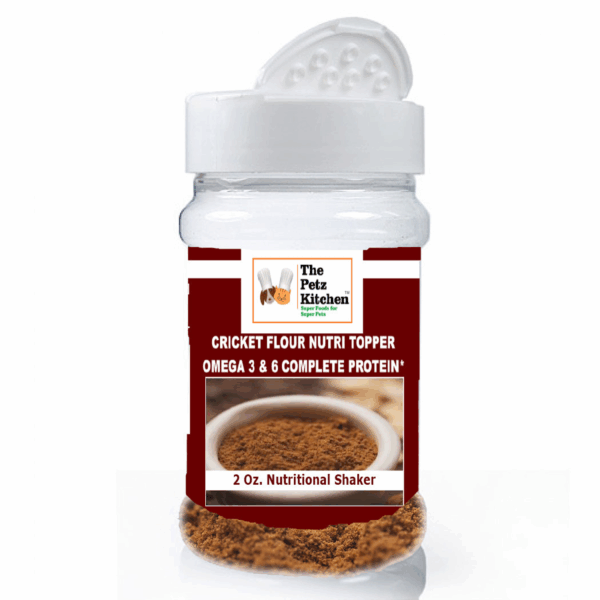 Cricket Flour Omega 3 & 6 Complete Protein* Eco-Conscious Usda Organic Cricket Flour* The Petz Kitchen - Organic & Human Grade Ingredients For Home Prepared Meals & Treats