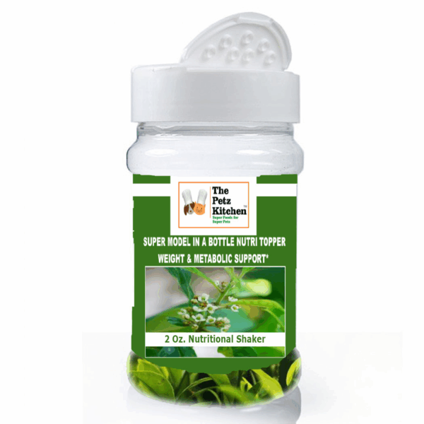 Super Model In A Bottle Weight Support* The Petz Kitchen - Organic & Human Grade Ingredients For Home Prepared Meals & Treats
