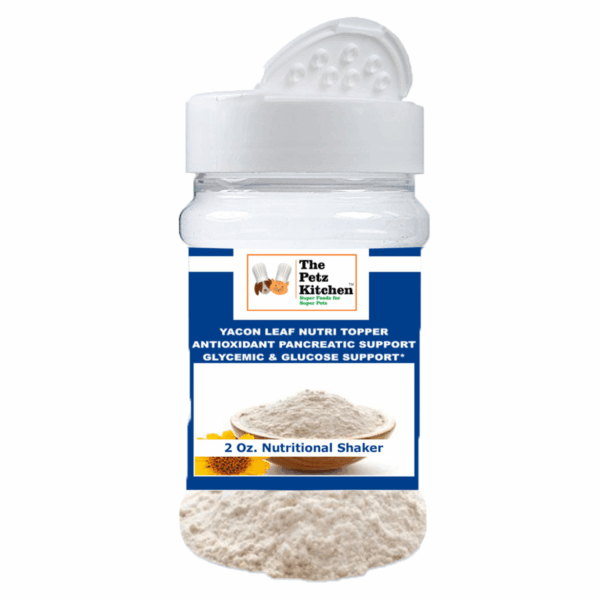 Yacon Leaf - Antioxidant Pancreatic Support* Glycemic & Glucose Support* The Petz Kitchen - Organic Human Grade Ingredients For Home Prepared Meals & Treats