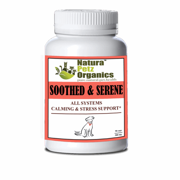 Soothed & Serene - All Systems Anxiety, Calming & Stress Support* Dogs & Catss & Cats*
