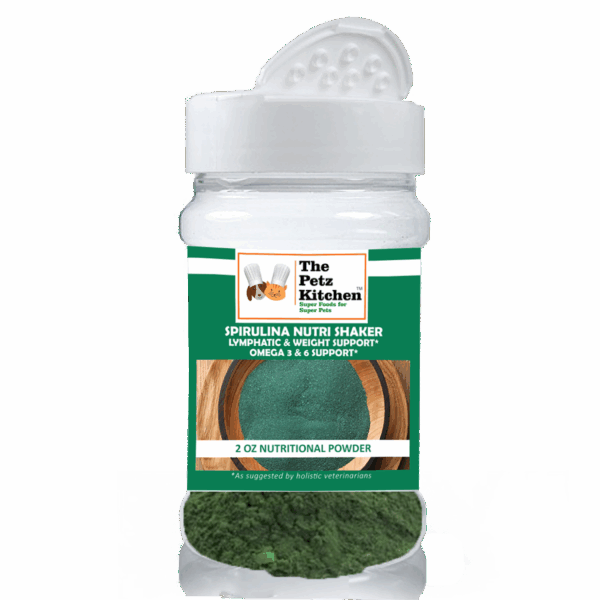 Spirulina* Omega 3 & 6 Lymphatic, Weight & Probiotic Immune Support* The Petz Kitchen