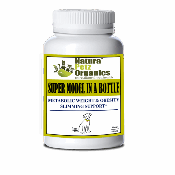 Super Model In A Bottle - Metabolic Weight & Obesity Slimming Support* Adult & Senior Pets*