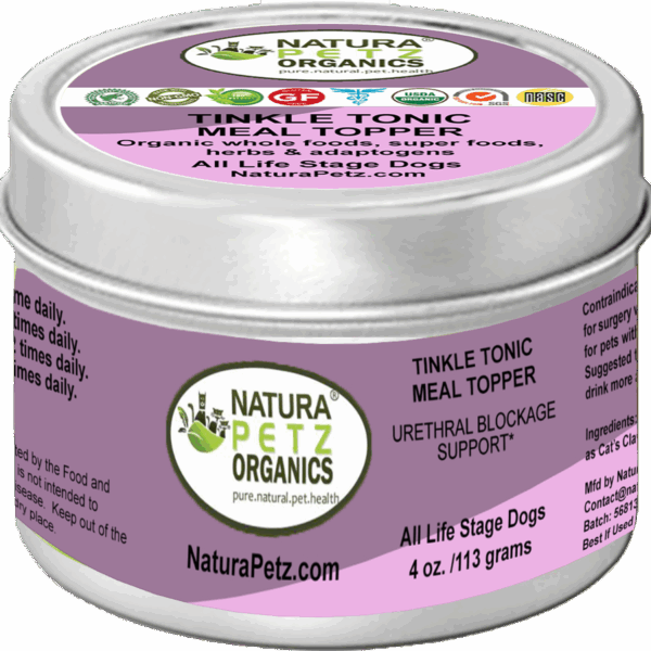 Tinkle Tonic Meal Topper* Urethral Blockage Support For Dogs And Cats*