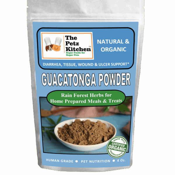 Guacatonga Powder - Diarrhea, Tissue, Wound & Ulcer Support* The Petz Kitchen Dog Cat