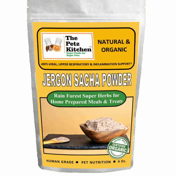 Jergon Sacha Powder - Anti-Viral, Upper Respiratory & Inflammation Support* The Petz Kitchen
