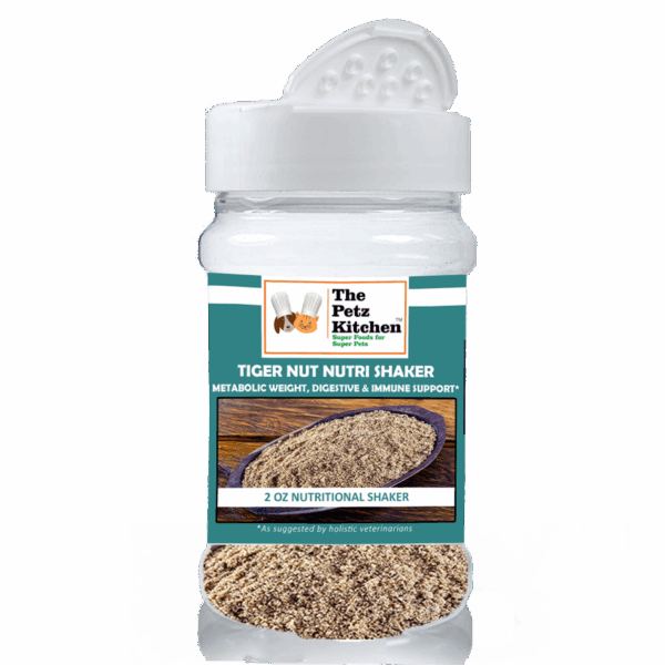 Tiger Nut Root Powder* Metabolic Weight, Digestive & Immune Support* The Petz Kitchen Organic Super Food Ingredients Dogs Cats