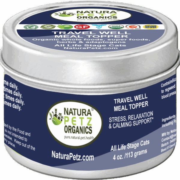Travel Well Meal Topper* Stress, Relaxation & Calming Support For Dogs And Cats On The Go*