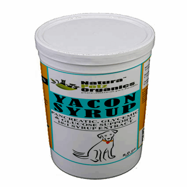Yacon Leaf Syrup - Pancreatic Support* 10:1  The Petz Kitchen  Yacon Syrup 10:1 Alcohol Free  For Dogs & Cats* Meals & Treats