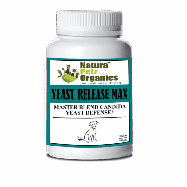 Yeast Release Max Capsules* Master Blend Candida Yeast Defense* For Dogs And Cats*