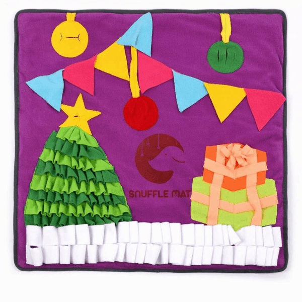 Merry Christmas Pet Puzzle Snuffle Mat (Christmas Version)