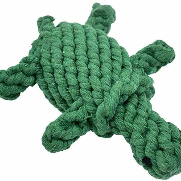 Turtle Rope Dog Toy