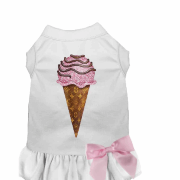 My Favorite Chewy Vuitton Ice Cream Dress