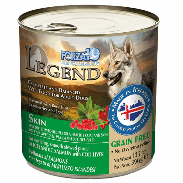 Forza10 Legend Skin Icelandic Fish Recipe Grain-Free Canned Dog Food