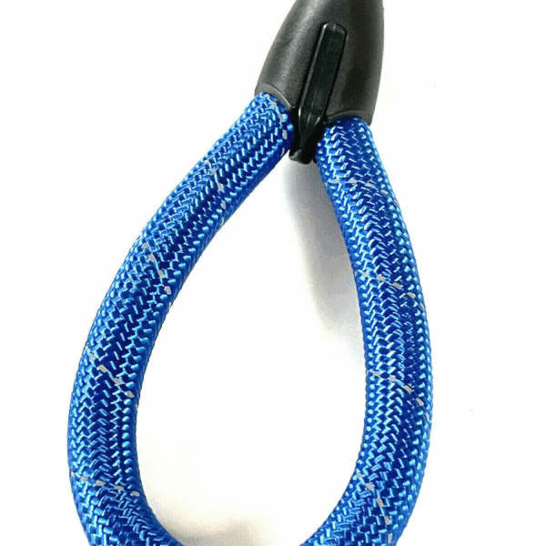 Large Dog Leash Rope Heavy Duty Reflective Nylon Material Excellent 3ft Size Blue