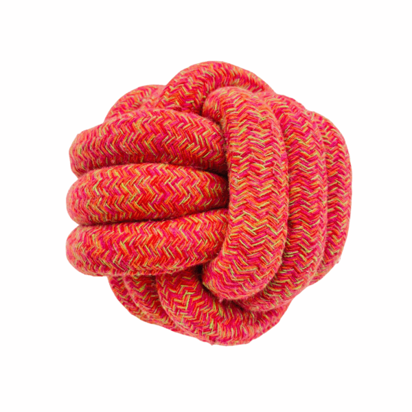 Handmade Jumbo Rope Ball, Sustainable Dog Rope Toys, Unique