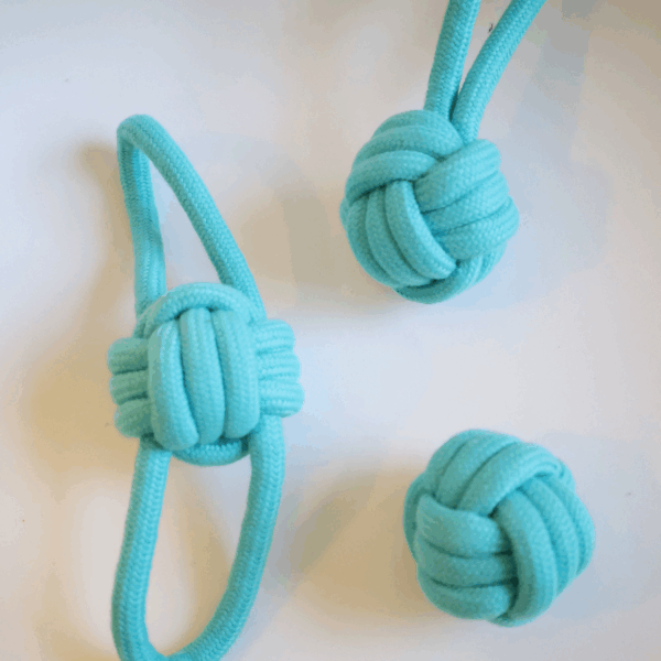Eco-friendly Rope Toy 3 Set For Middle And Big Dog