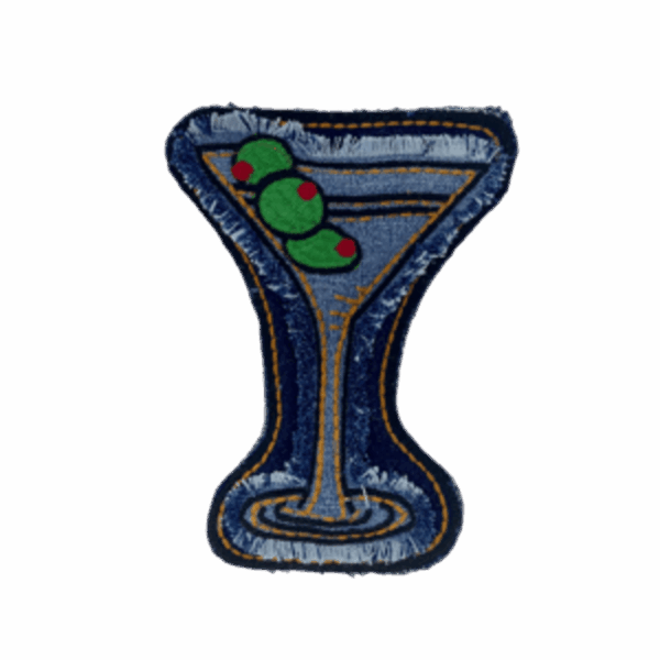 Martini Crinkle Coctail Toy
