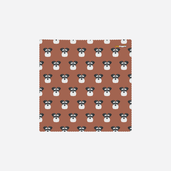 Schnauzer Microfiber Cleaning Cloth