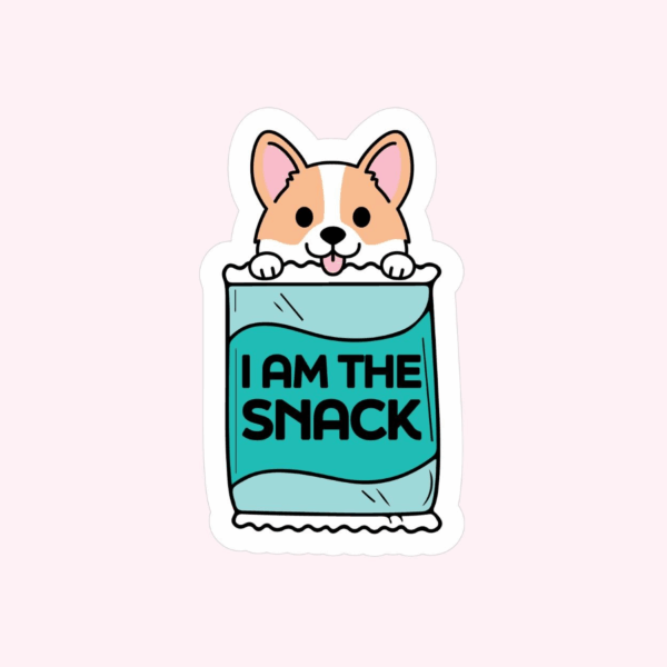 I Am The Snack Sticker