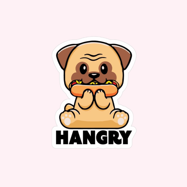 Hangry Sticker