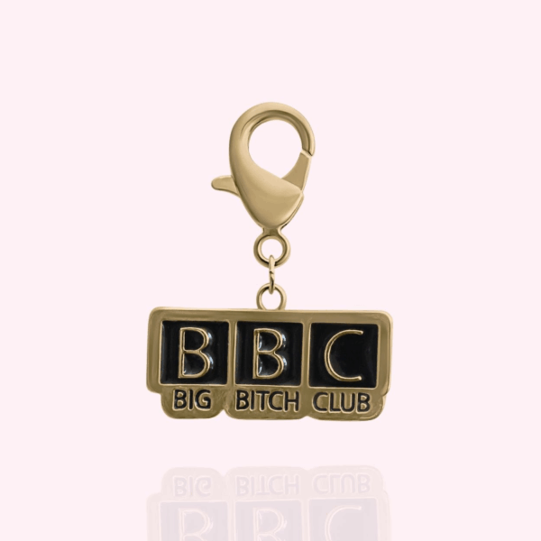 "BBC: Big Bitch Club" Dog Collar Charm