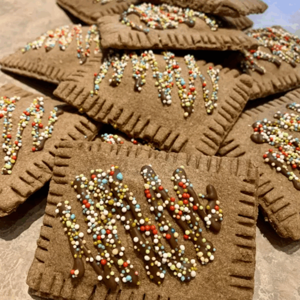 Pup Tart-Carob & Strawberry (large)