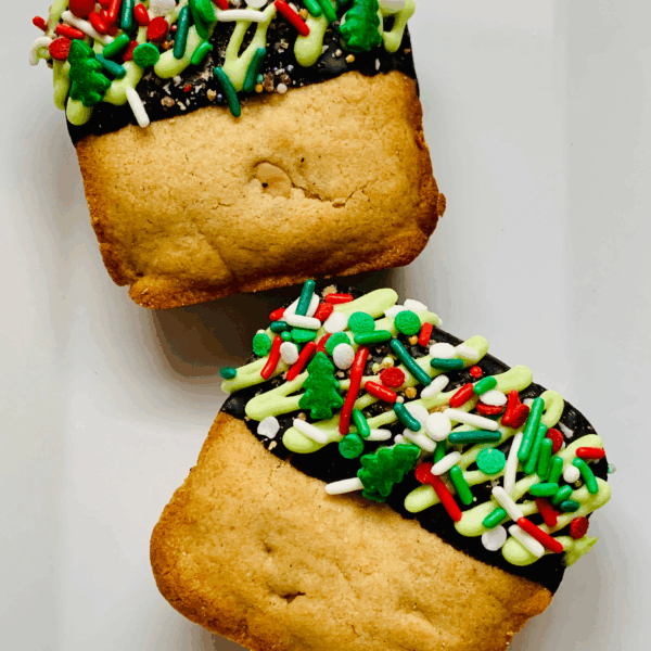 Christmas Peanut Butter Bark Bar
