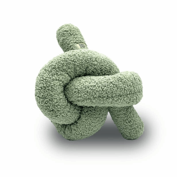 Knott Dog Plush Toy - Sage