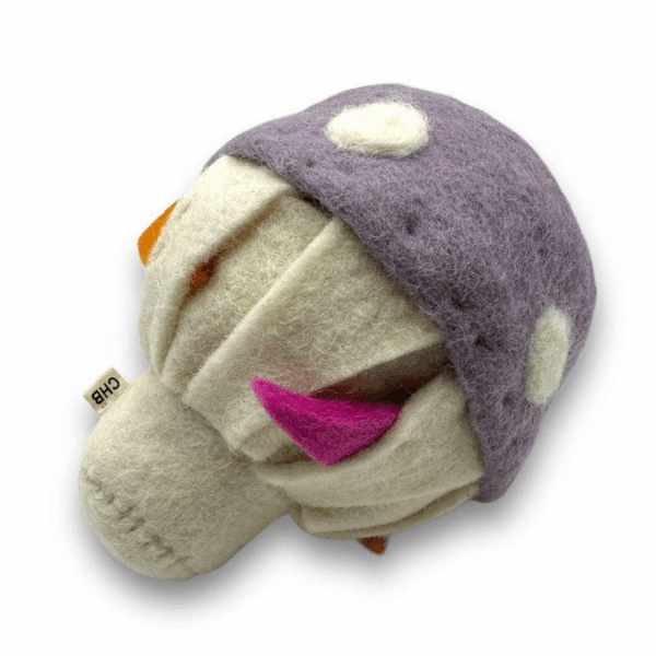 Mushroom Dog Felt Toy