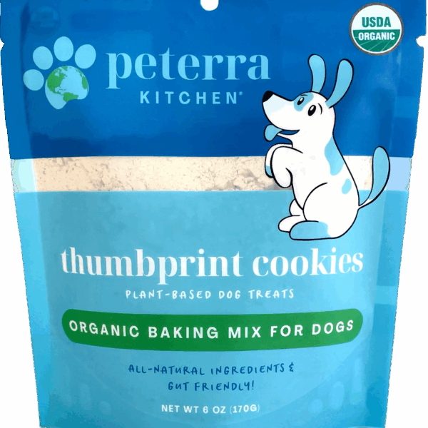 Organic Dog Treats Baking Mix - Thumbprint Cookies