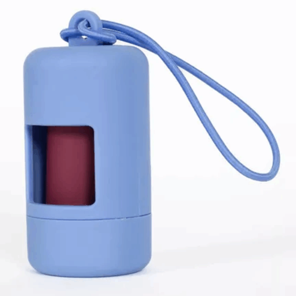 Cornflower Blue Waste Bag Dispenser