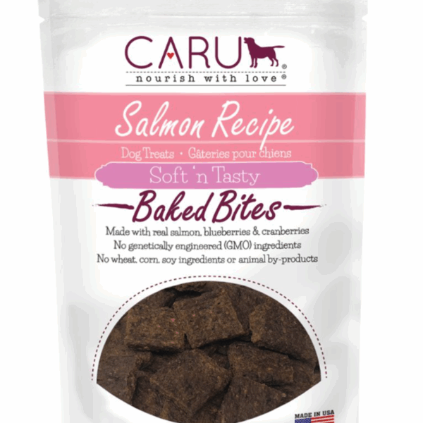 CARU Soft 'n Tasty Salmon Recipe Bites for Dogs