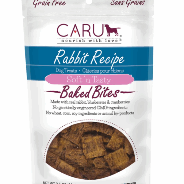 CARU Soft 'n Tasty Rabbit Recipe Bites for Dogs