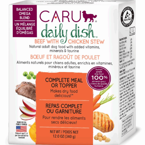 CARU Daily Dish Beef With Chicken Stew for Dogs