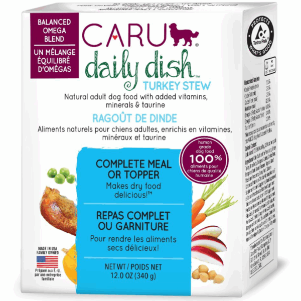 CARU Daily Dish Turkey Stew for Dogs