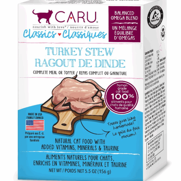 CARU Classics Turkey Stew for Cats